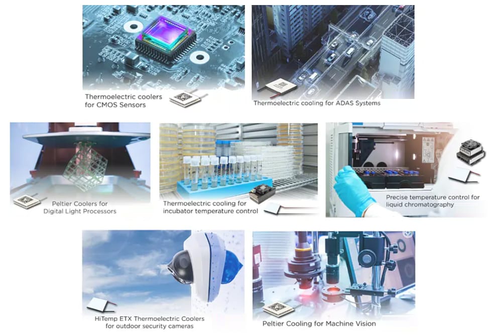 Infographic - Tark Thermal Solutions HiTemp ETX Premium Thermoelectric Modules